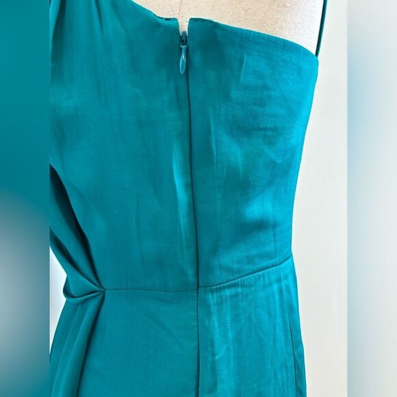 NWT Banana Republic Green SEXY spaghetti Strap Dress Item # 0002 - Picture 6 of 9